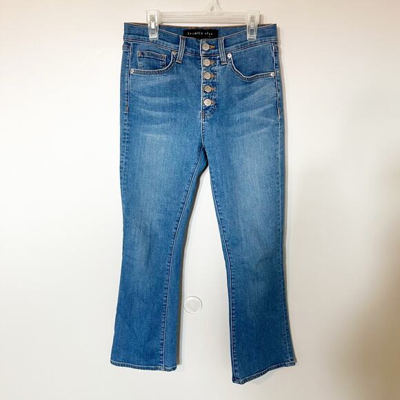 Veronica beard Carolyn baby boot high rise crop jeans size 2 - Picture 1 of 9